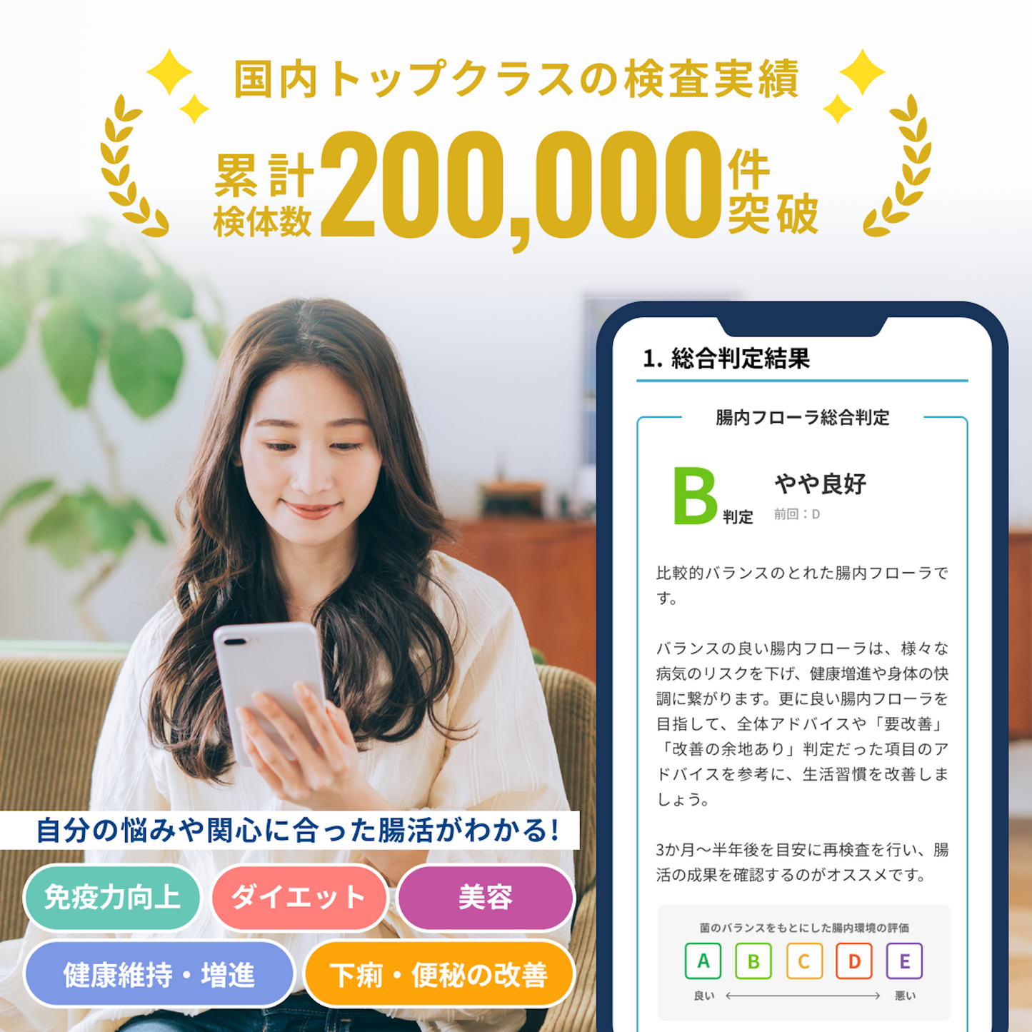 一般価格 】腸内フローラ検査キット - Mykinso(マイキンソー) – 穂稀